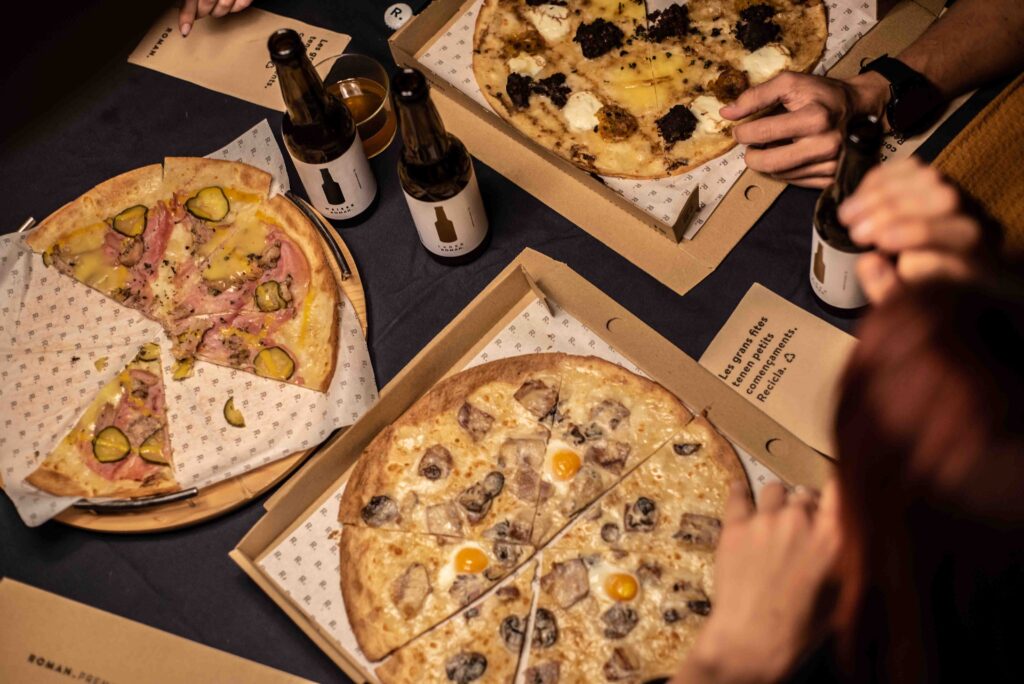 Pizzas caseras a domicilio